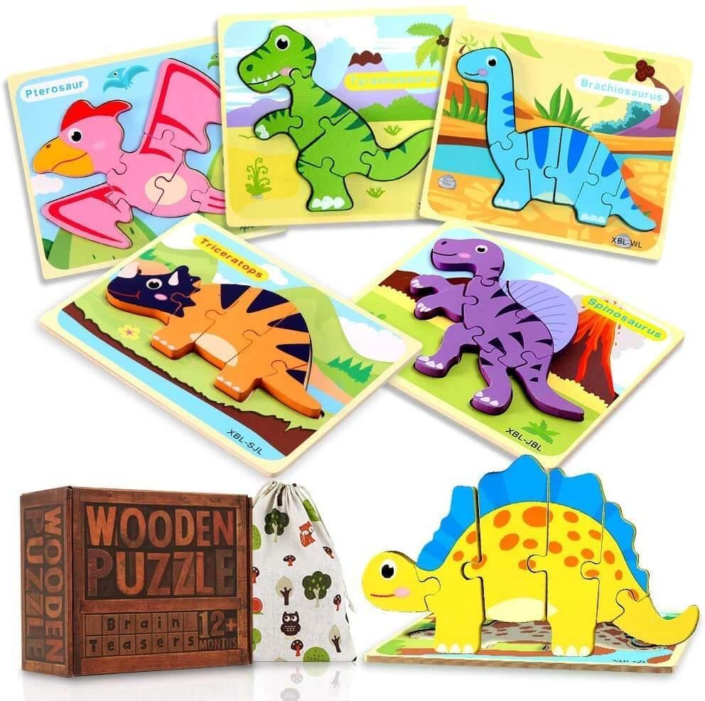 Animals & Dinosaur Puzzles - MontessoriFun