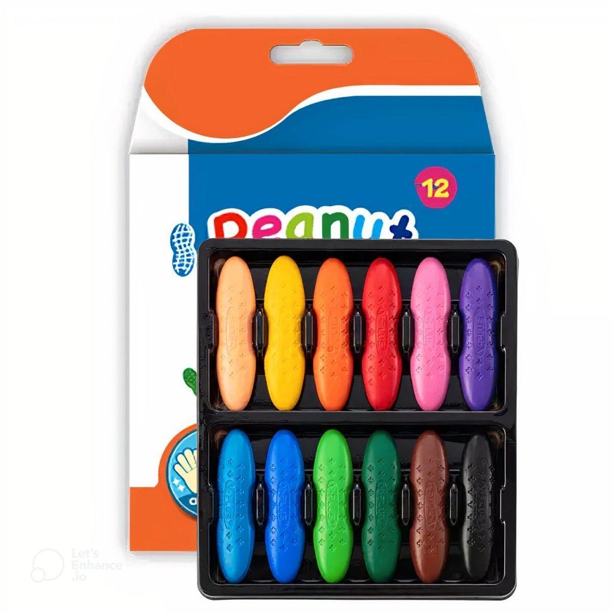 Crayons Drawing Set (12 pieces) - MontessoriFun