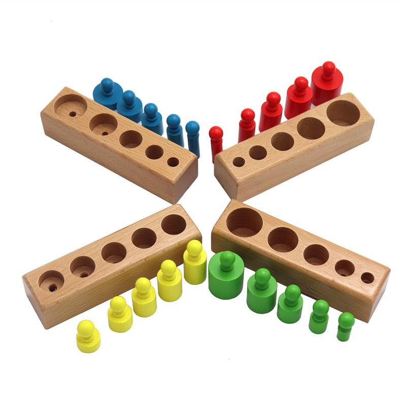 Montessori early education building blocks - MontessoriFun