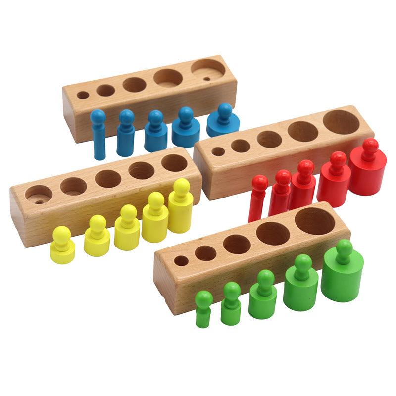 Montessori early education building blocks - MontessoriFun