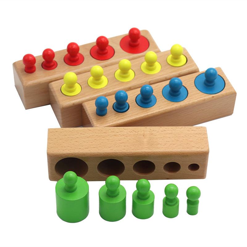 Montessori early education building blocks - MontessoriFun