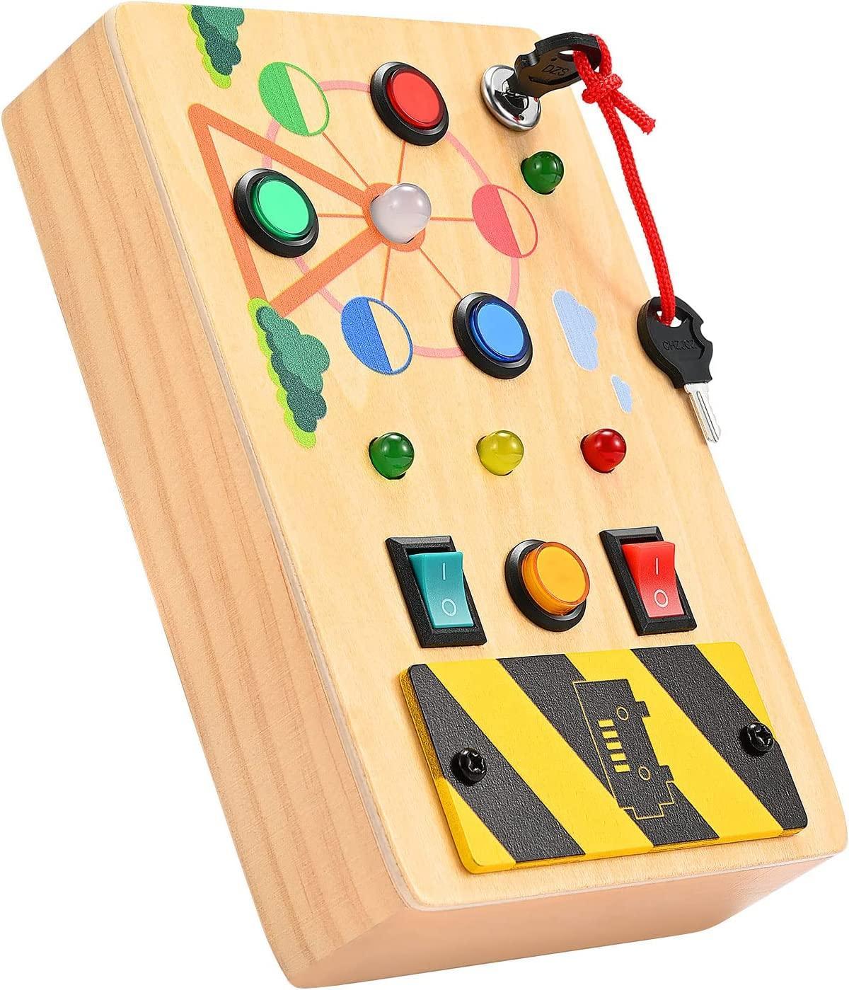 Montessori LED Busy Board - MontessoriFun