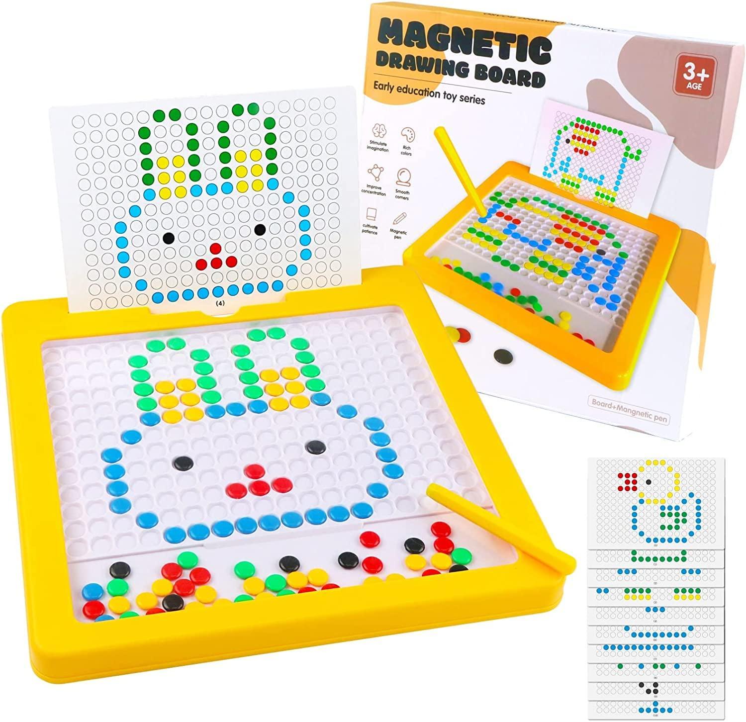 Montessori Magnetic Dots Board - MontessoriFun