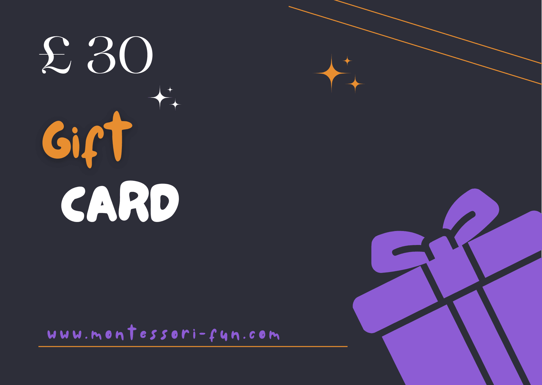 MontessoriFun Gift Cards - MontessoriFun